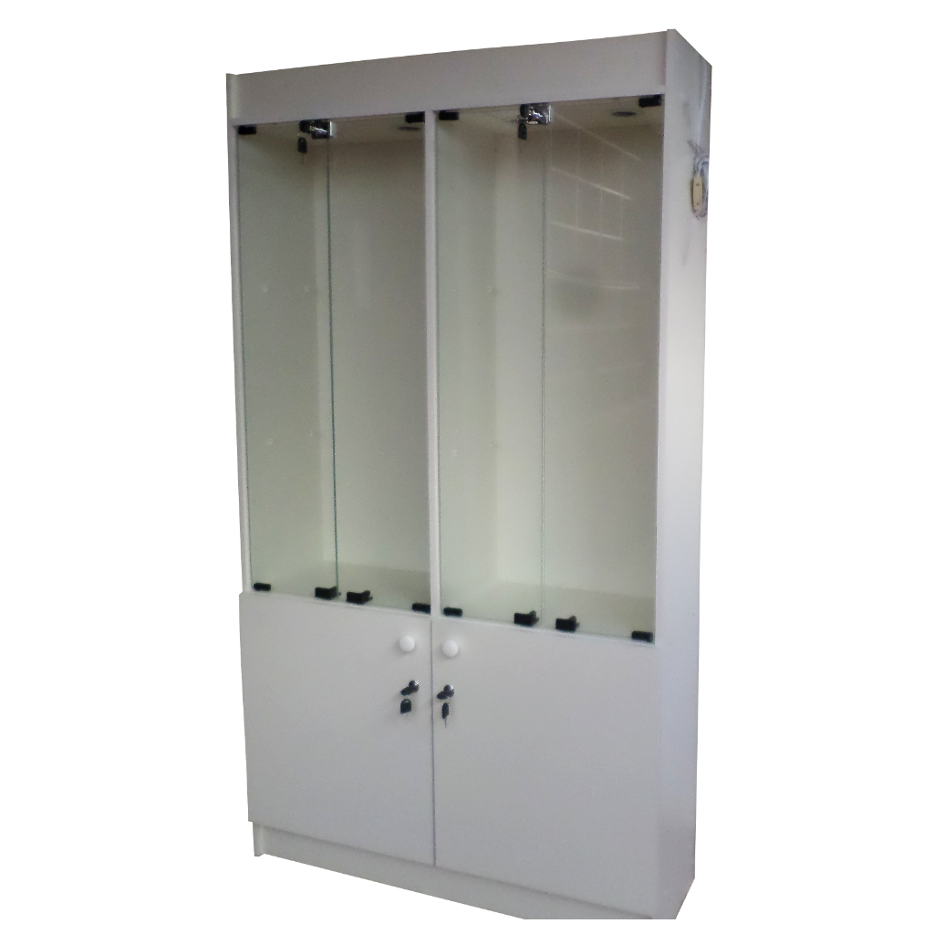 Vitrina Mural Doble Con Bodega